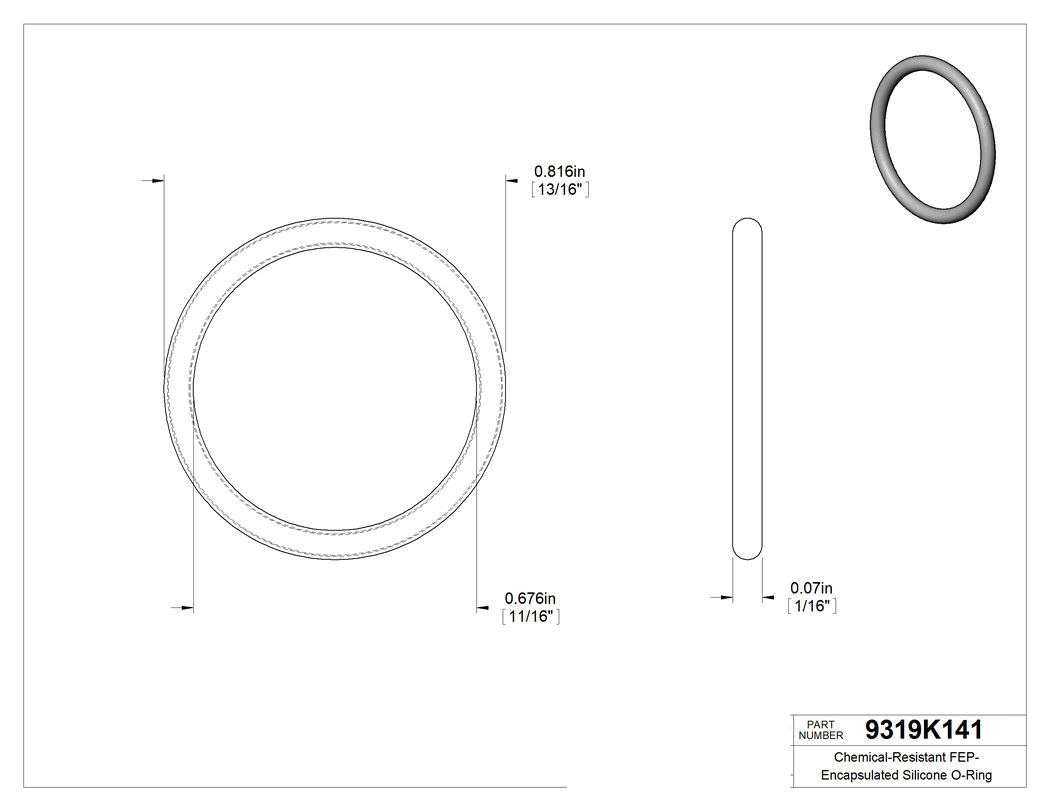 Technical drawing - 9319K141